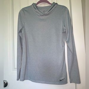 Nike Dri-fit hooded long sleeve